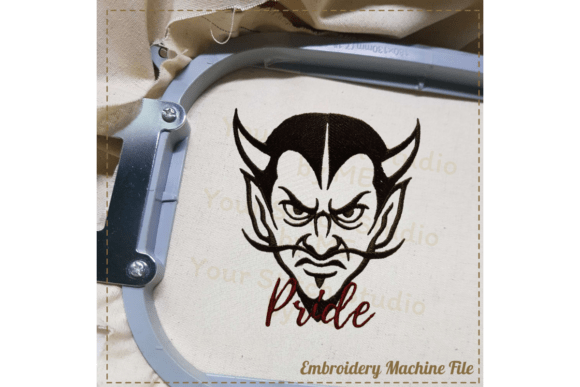 Devil Pride Embroidery Design
