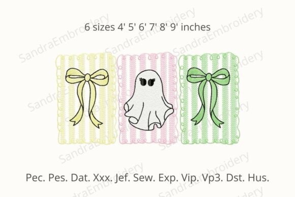 Halloween Season Embroidery Design