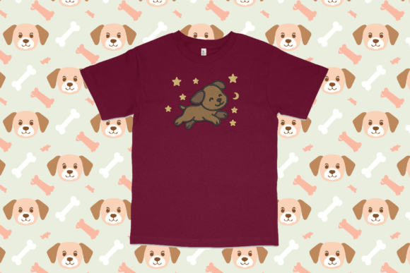 Puppy Machine Embroidery Design